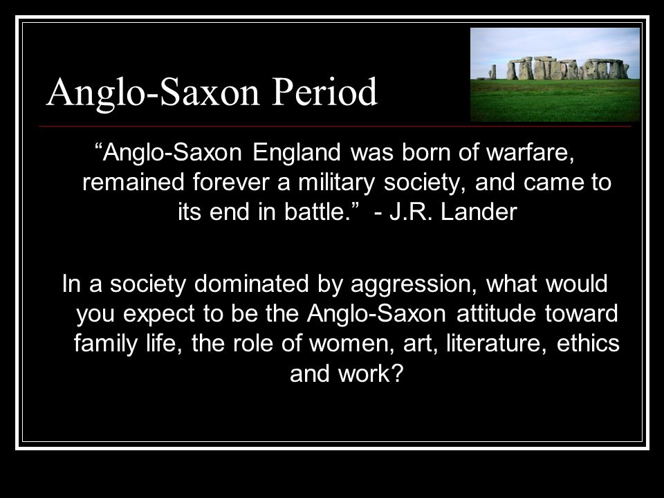 Women in Anglo-Saxon society